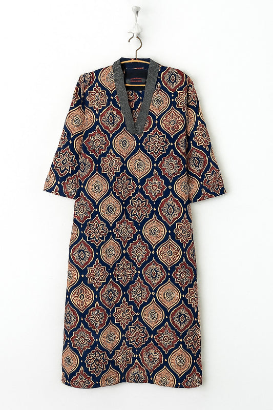Kutch Ajrakh Kurta