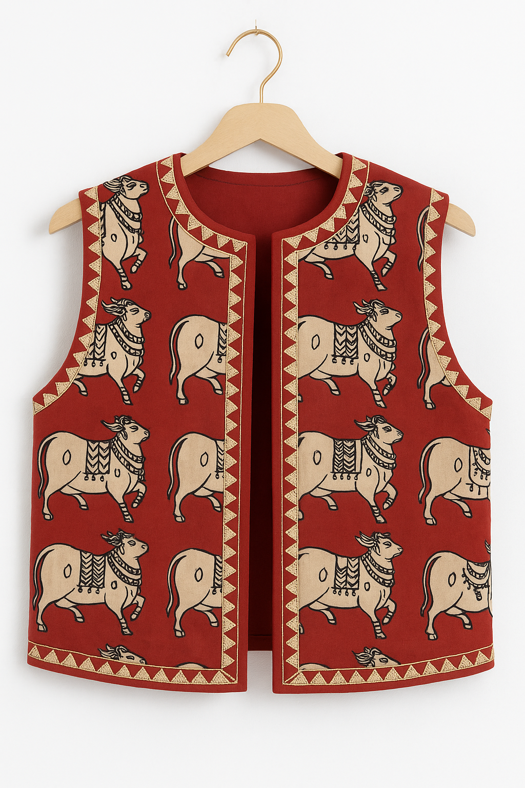 Andhra Kalamkari Short Jacket