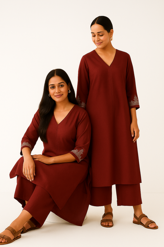 Dharwad Cotton Kurta (Anaardana)