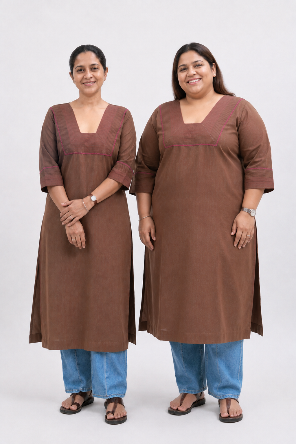 Gradiant Stitch Kurta
