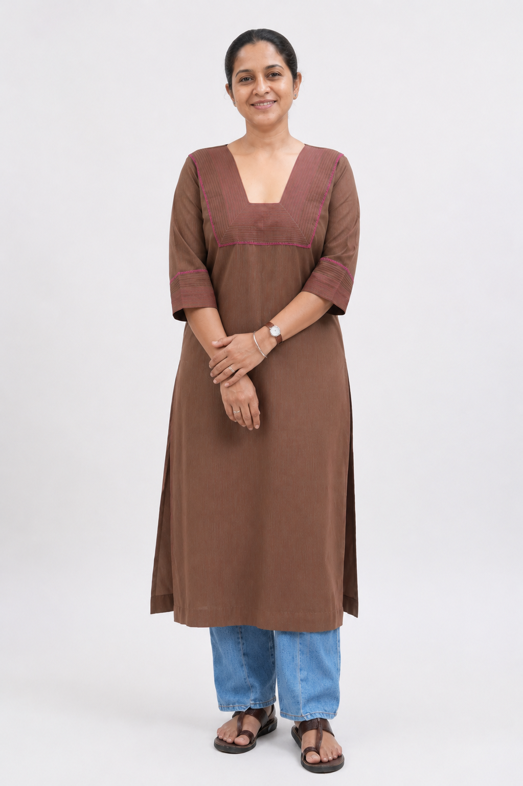 Gradiant Stitch Kurta