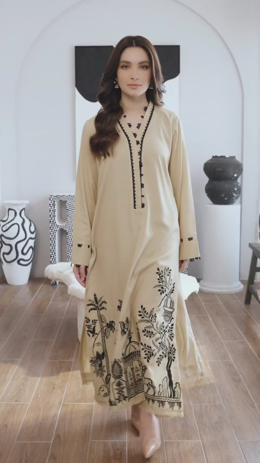 Kashida Kurta Set 5