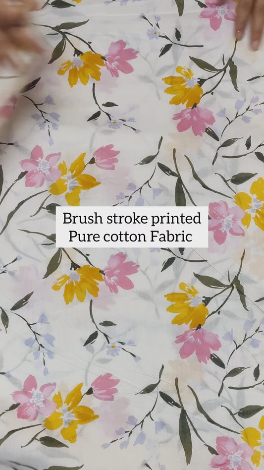 Brush Stroke ( 54' width ) Printed Fabric